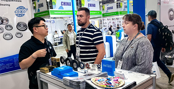 Подшипник CUKU блистает на выставке CTT Expo 2026 в Москве, а подшипники мачт вилочных погрузчиков/подшипники малошумных двигателей привлекают пристальное внимание